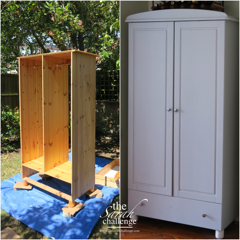 How I turned an old IKEA wardrobe into a kitchen pantry